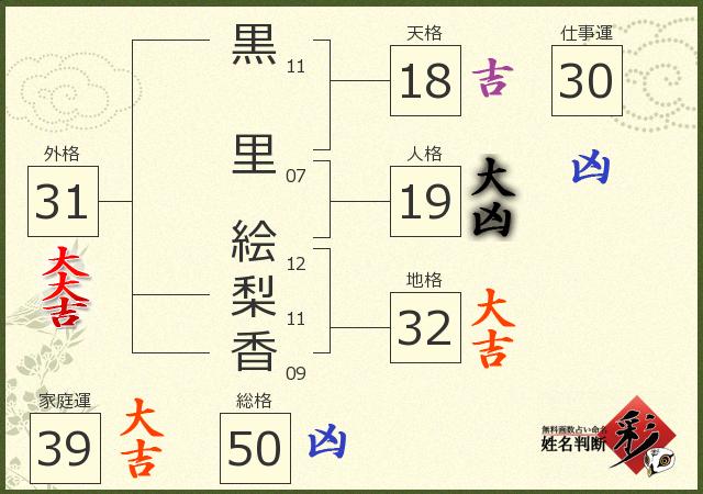 診断結果画像