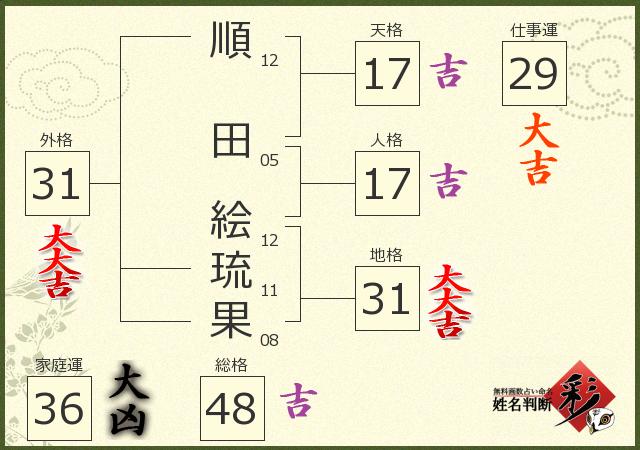診断結果画像