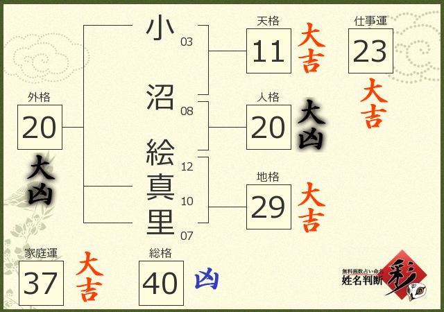 診断結果画像