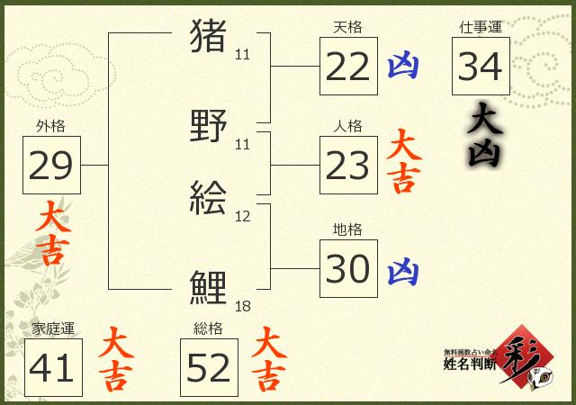 診断結果画像