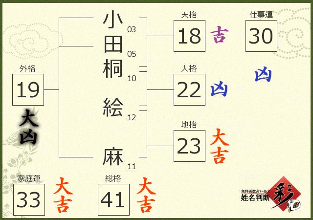 診断結果画像