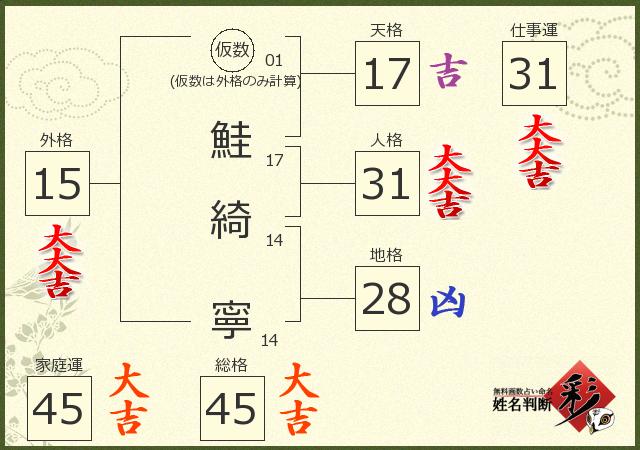 診断結果画像