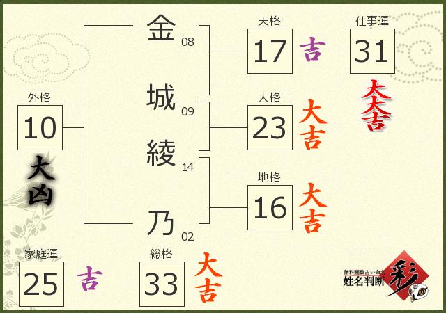 診断結果画像