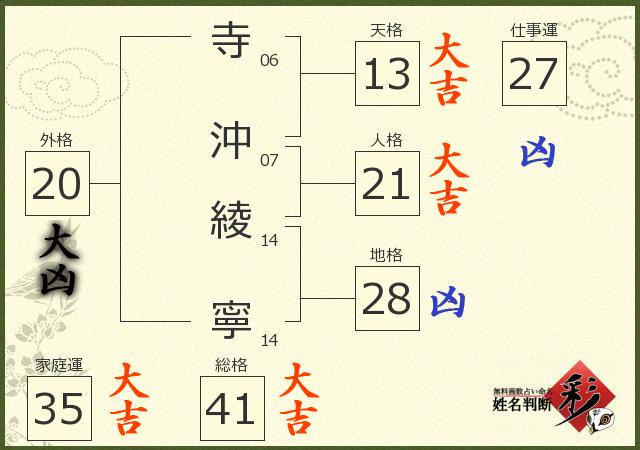診断結果画像