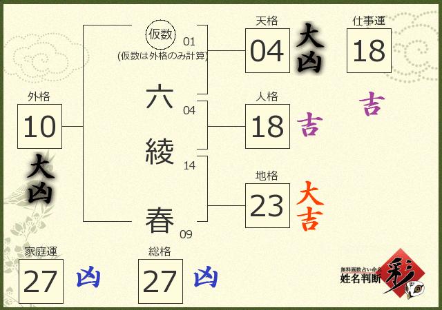 診断結果画像
