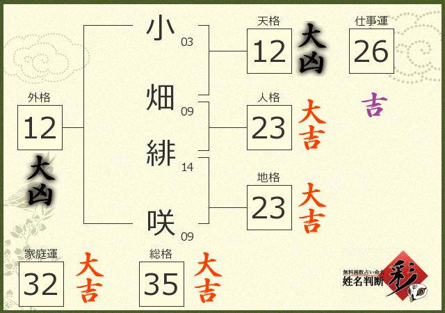 診断結果画像