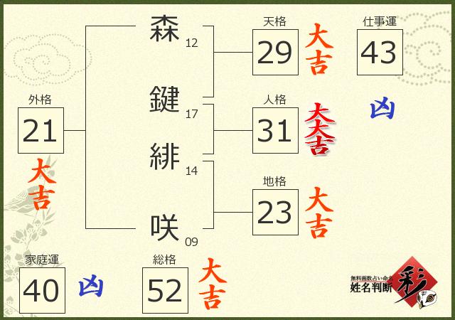 診断結果画像