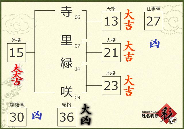 診断結果画像