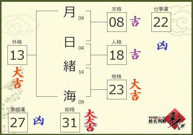 診断結果画像