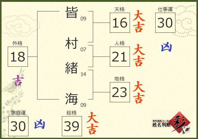 診断結果画像