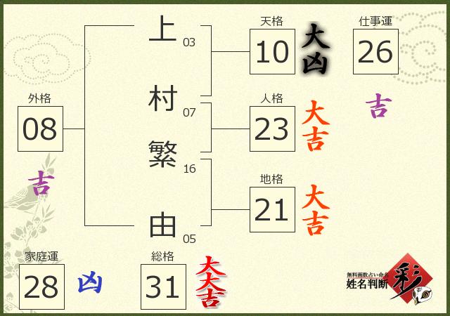 診断結果画像