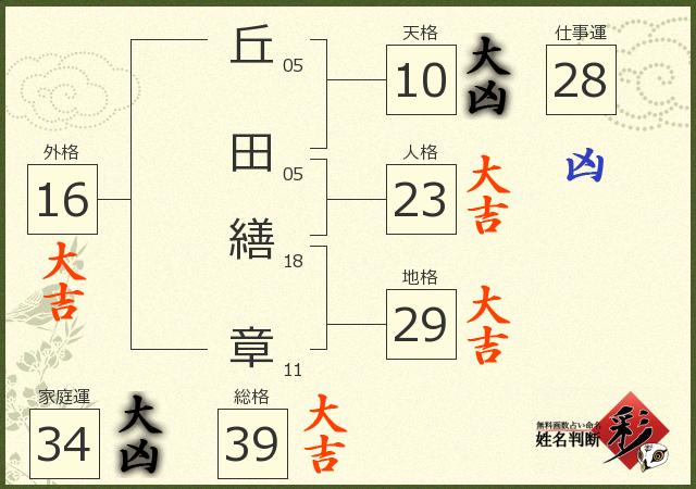 診断結果画像