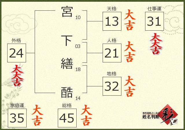 診断結果画像
