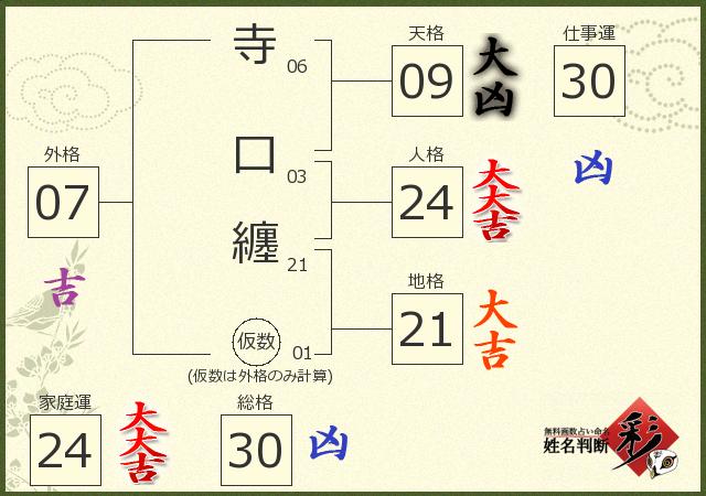 診断結果画像