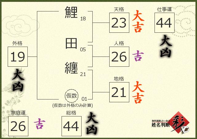 診断結果画像