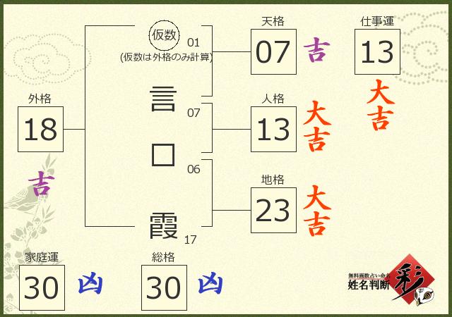 診断結果画像