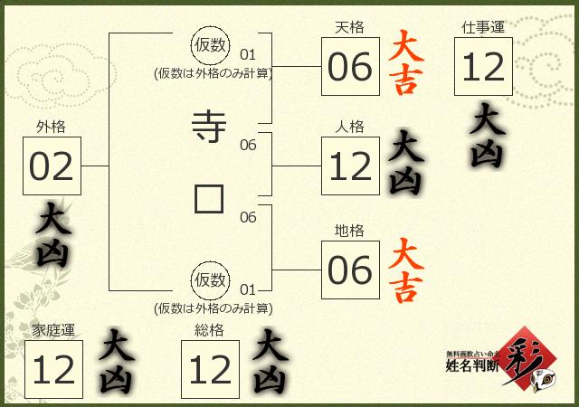 診断結果画像