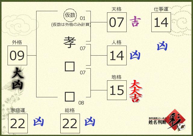 診断結果画像