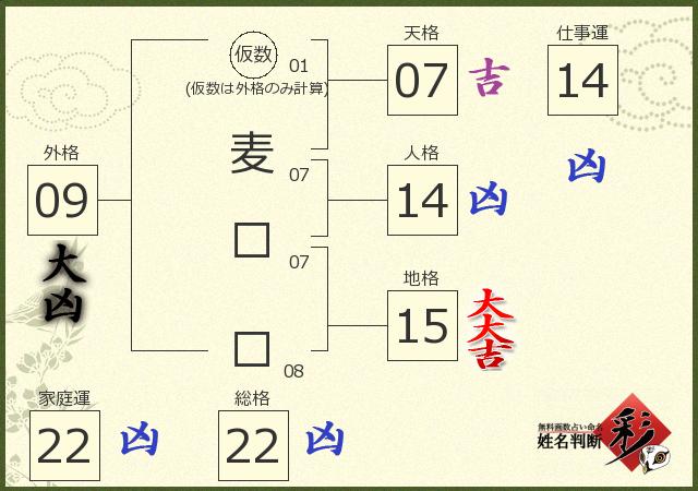 診断結果画像