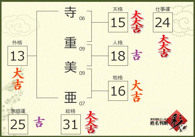 診断結果画像