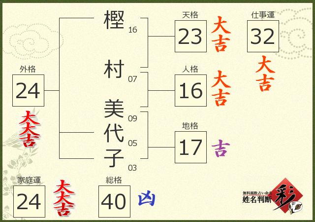 診断結果画像