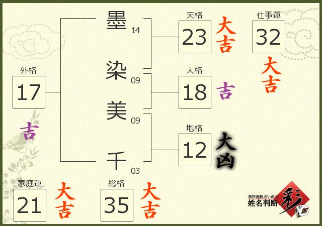 診断結果画像