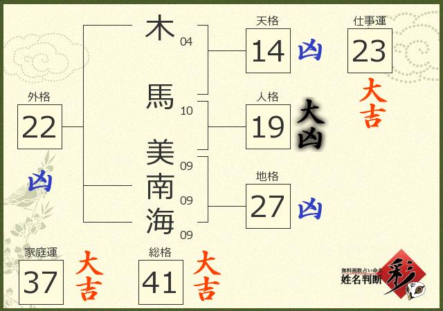 診断結果画像