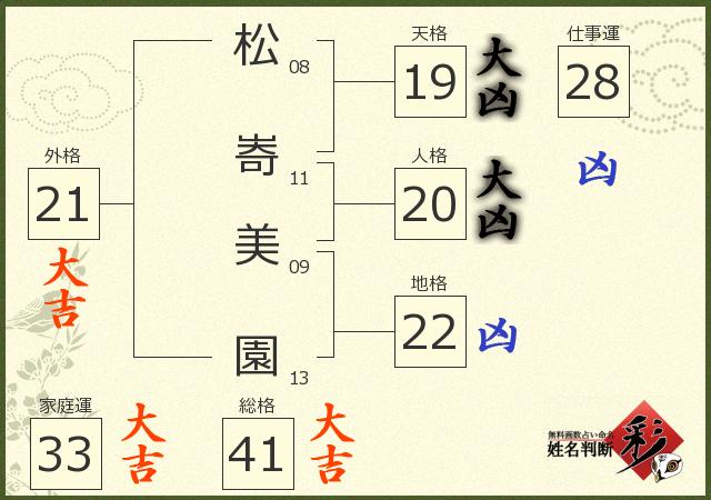 診断結果画像