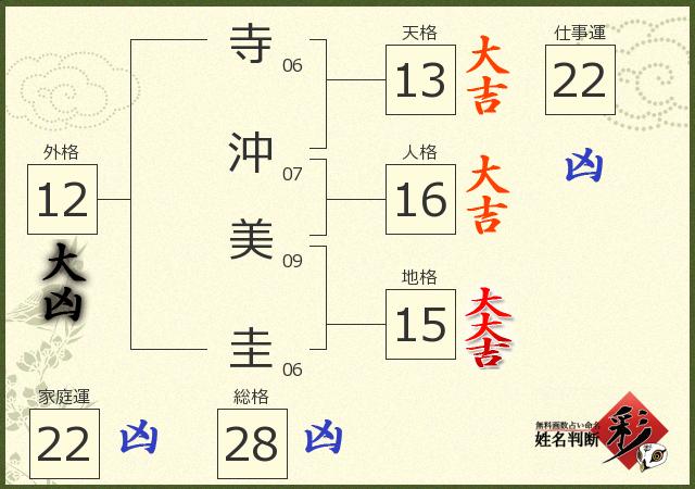 診断結果画像