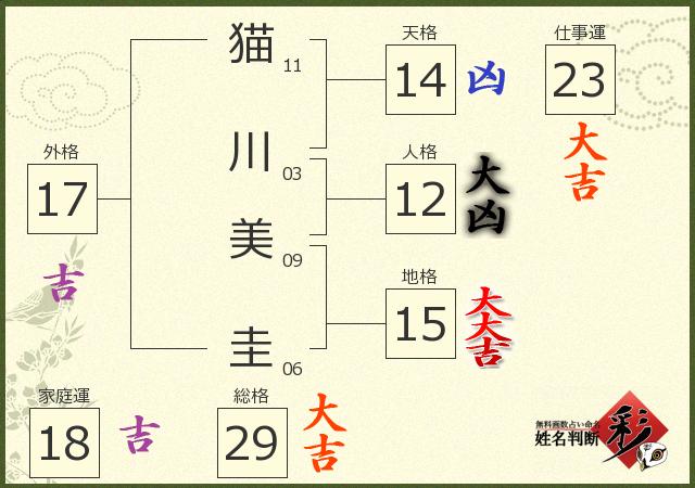 診断結果画像