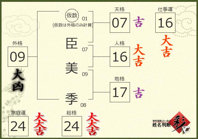 診断結果画像