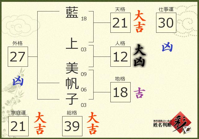 診断結果画像