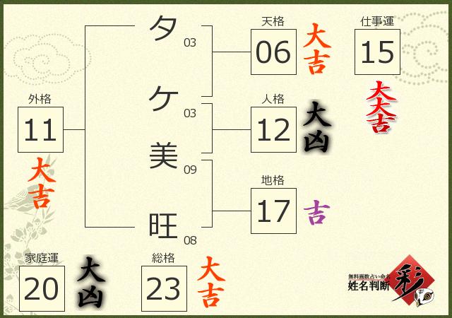 診断結果画像