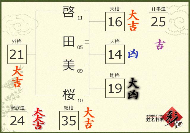 診断結果画像