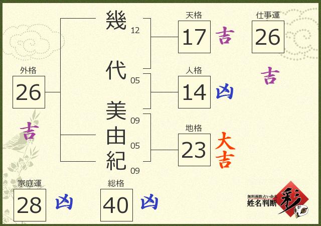 診断結果画像