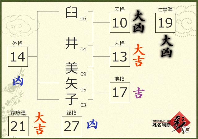診断結果画像