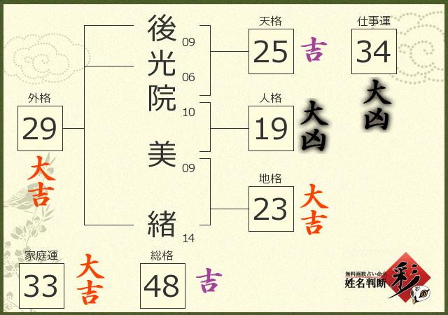 診断結果画像