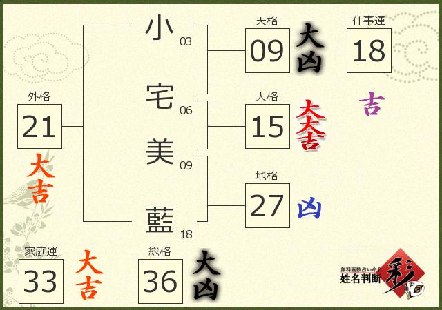 診断結果画像