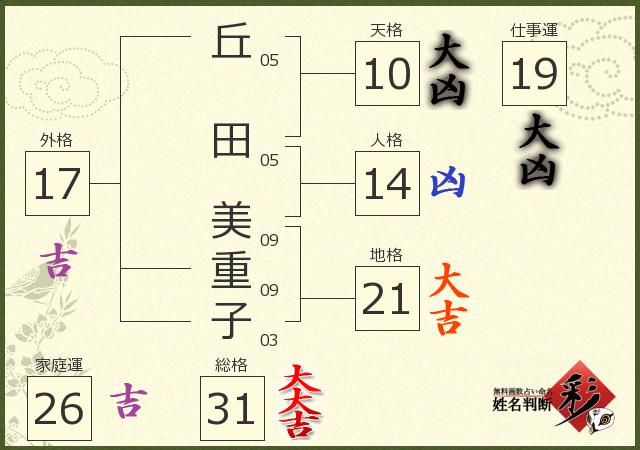 診断結果画像
