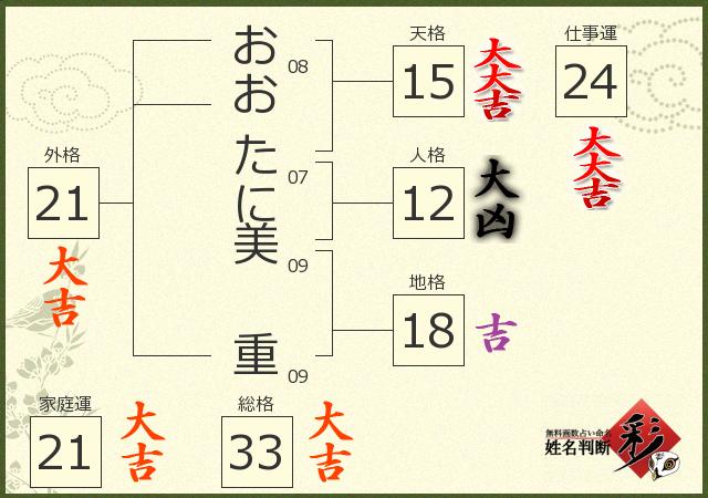 診断結果画像