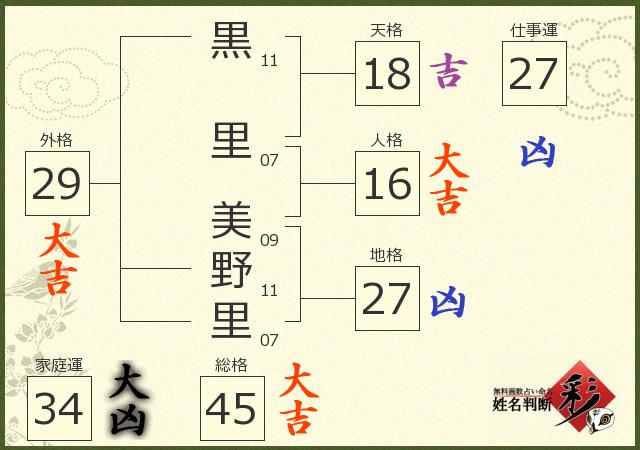 診断結果画像