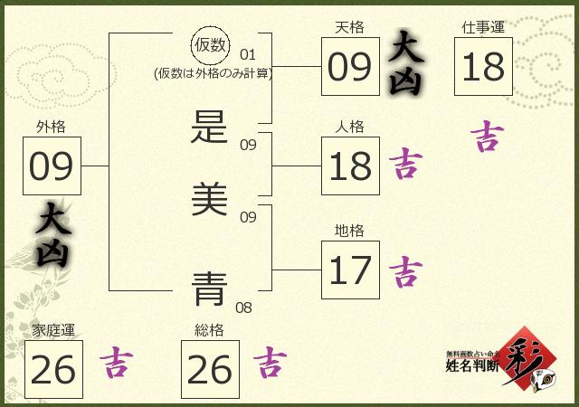 診断結果画像