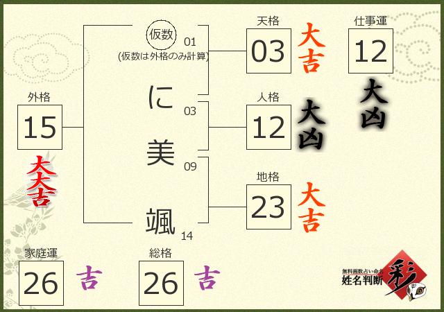 診断結果画像