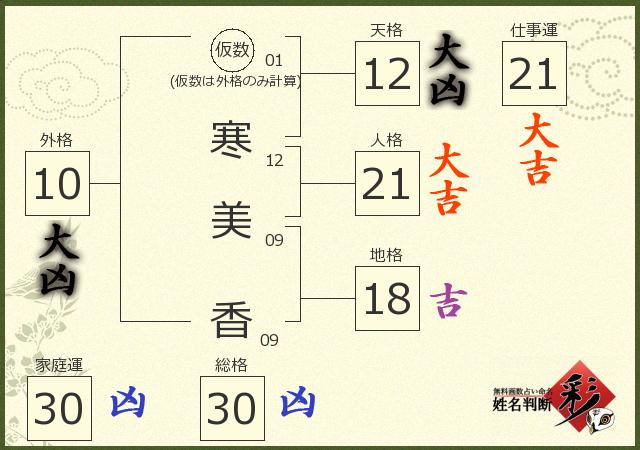 診断結果画像