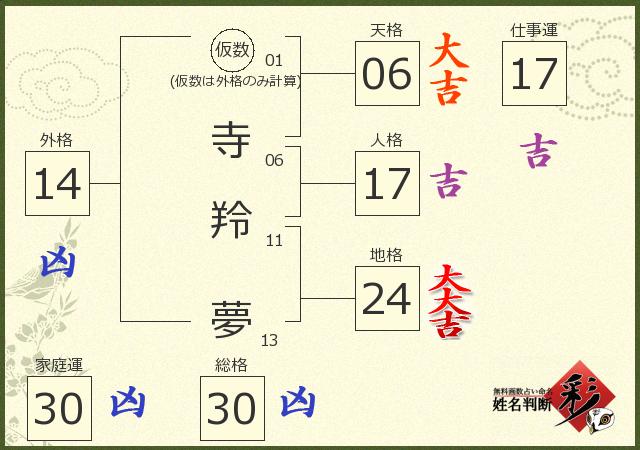 診断結果画像