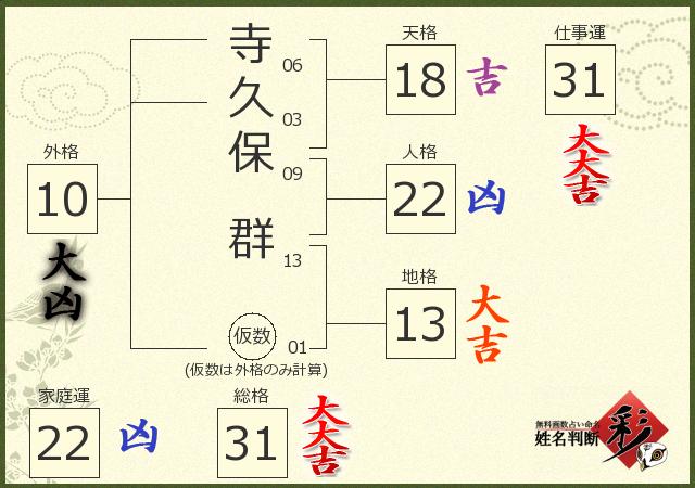 診断結果画像