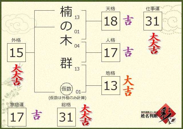 診断結果画像