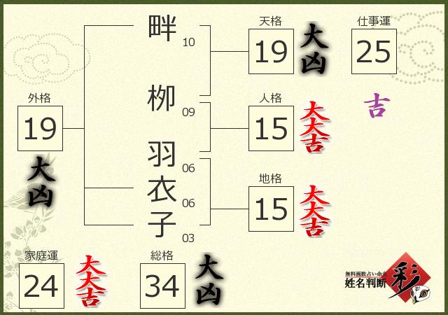 診断結果画像