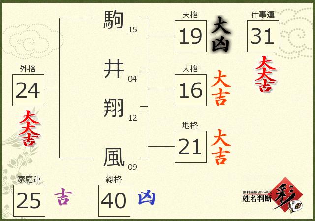 診断結果画像
