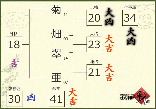 診断結果画像